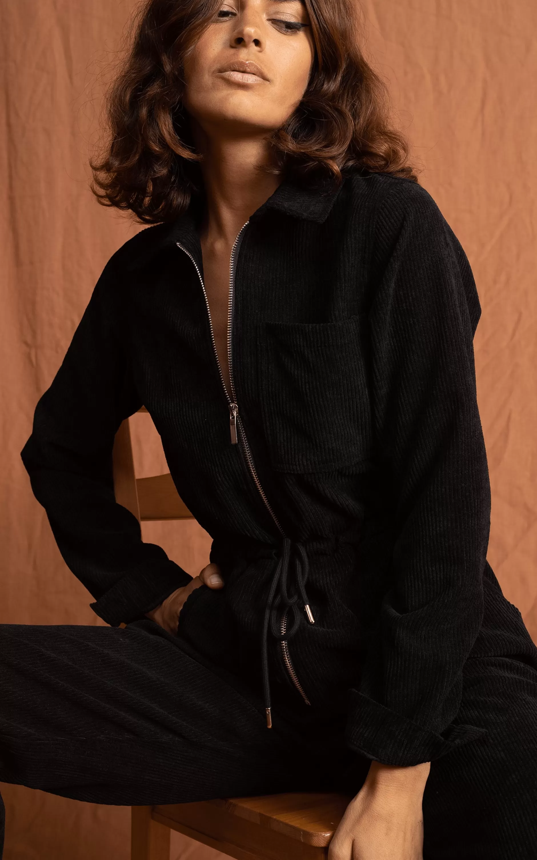 Dancing Leopard Blaze Boilersuit In Black>Women Jumpsuits