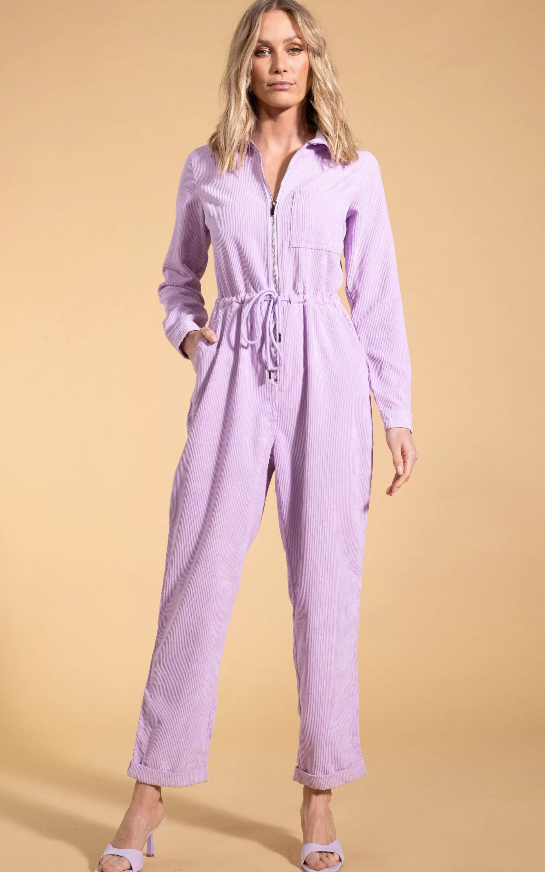 Dancing Leopard Blaze Boilersuit In Lilac>Women Jumpsuits