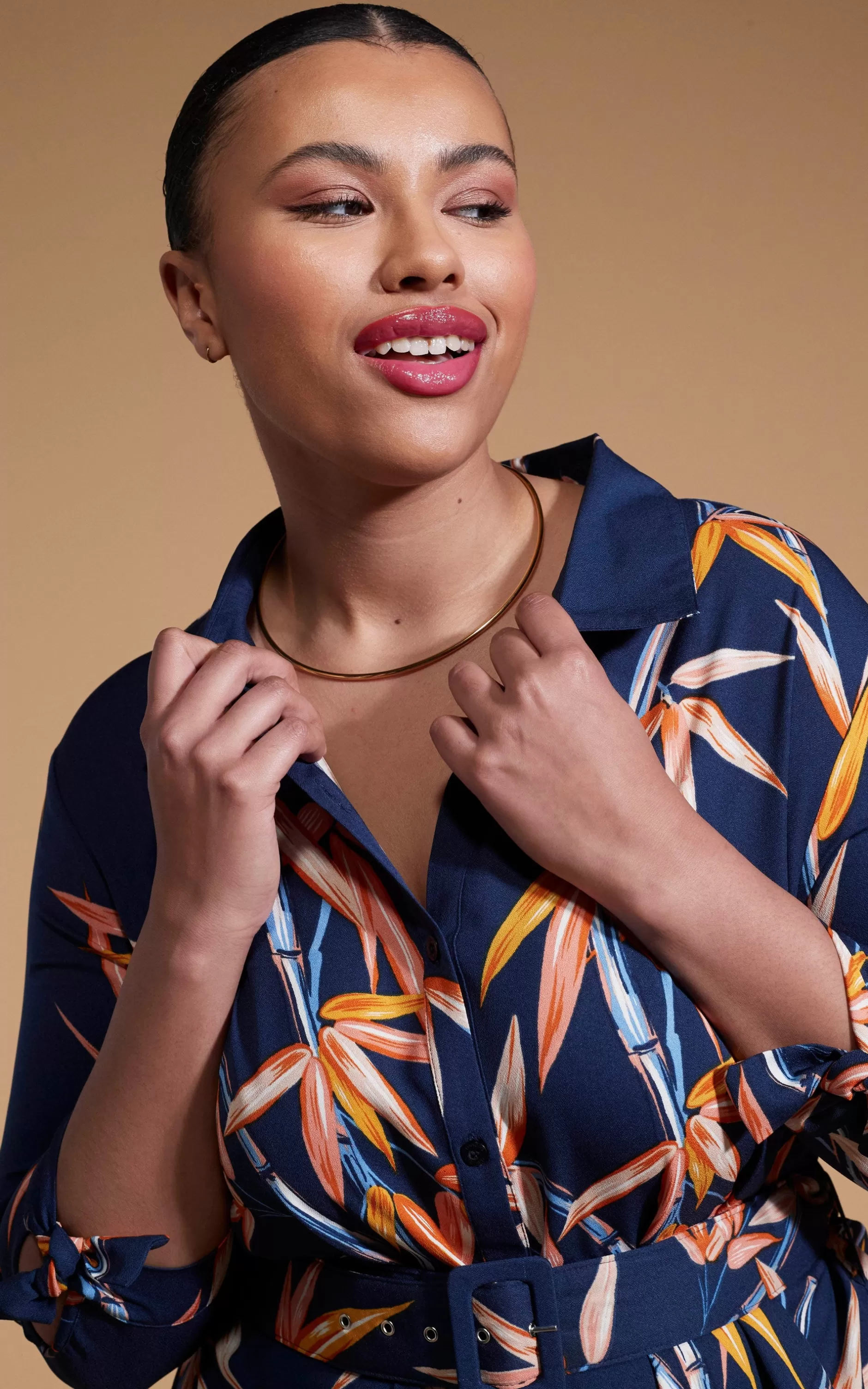 Dancing Leopard Dove Dress In Bamboo-Extended Sizing>Women Dresses