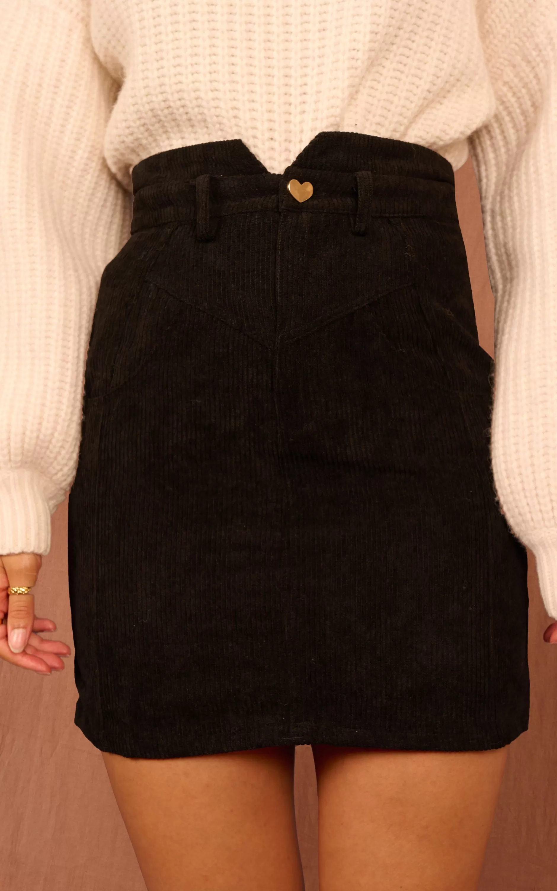 Dancing Leopard Nikeeta Mini Skirt In Black>Women Skirts