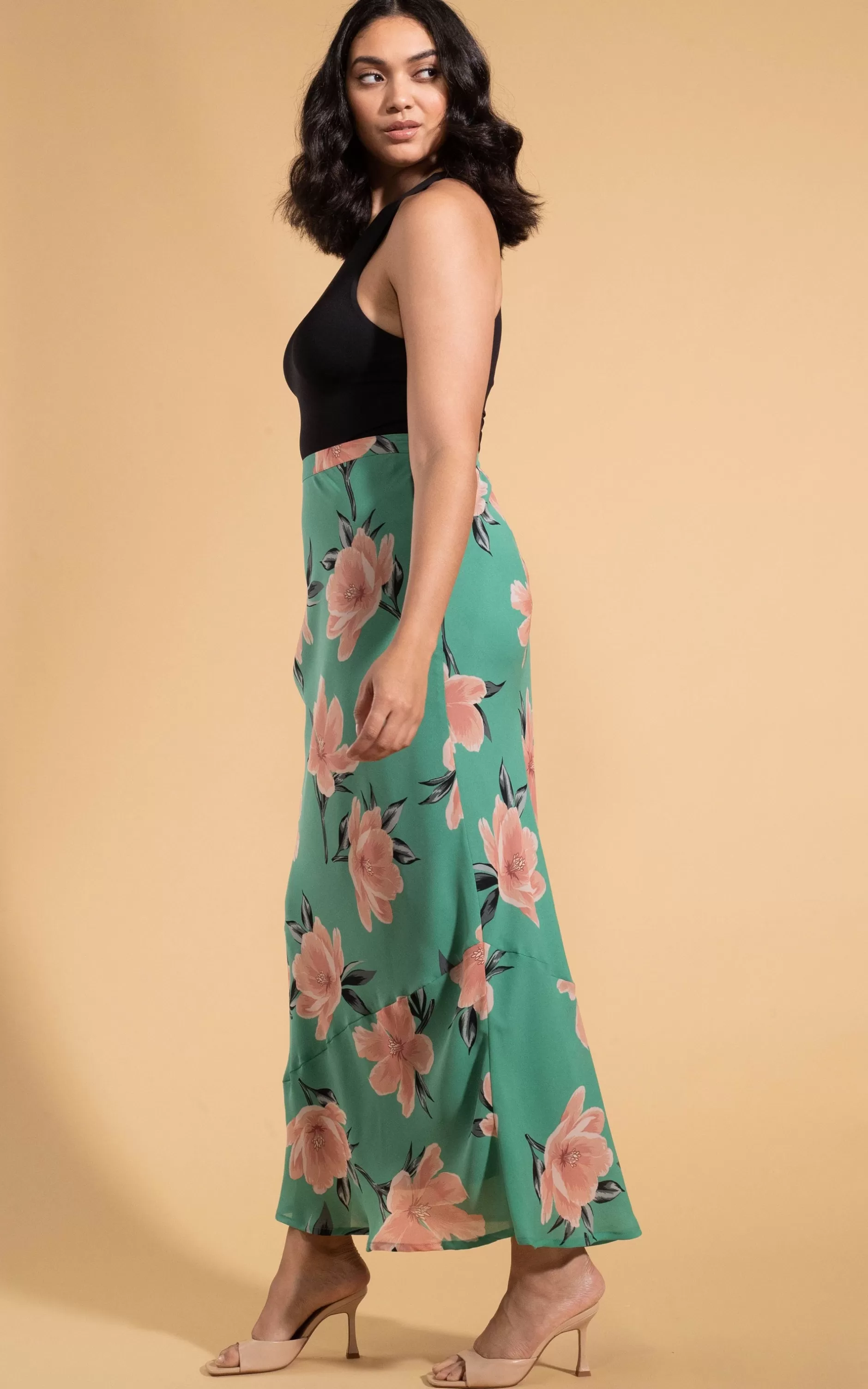 Dancing Leopard Sophie Skirt In Sage Base Tulip>Women Skirts