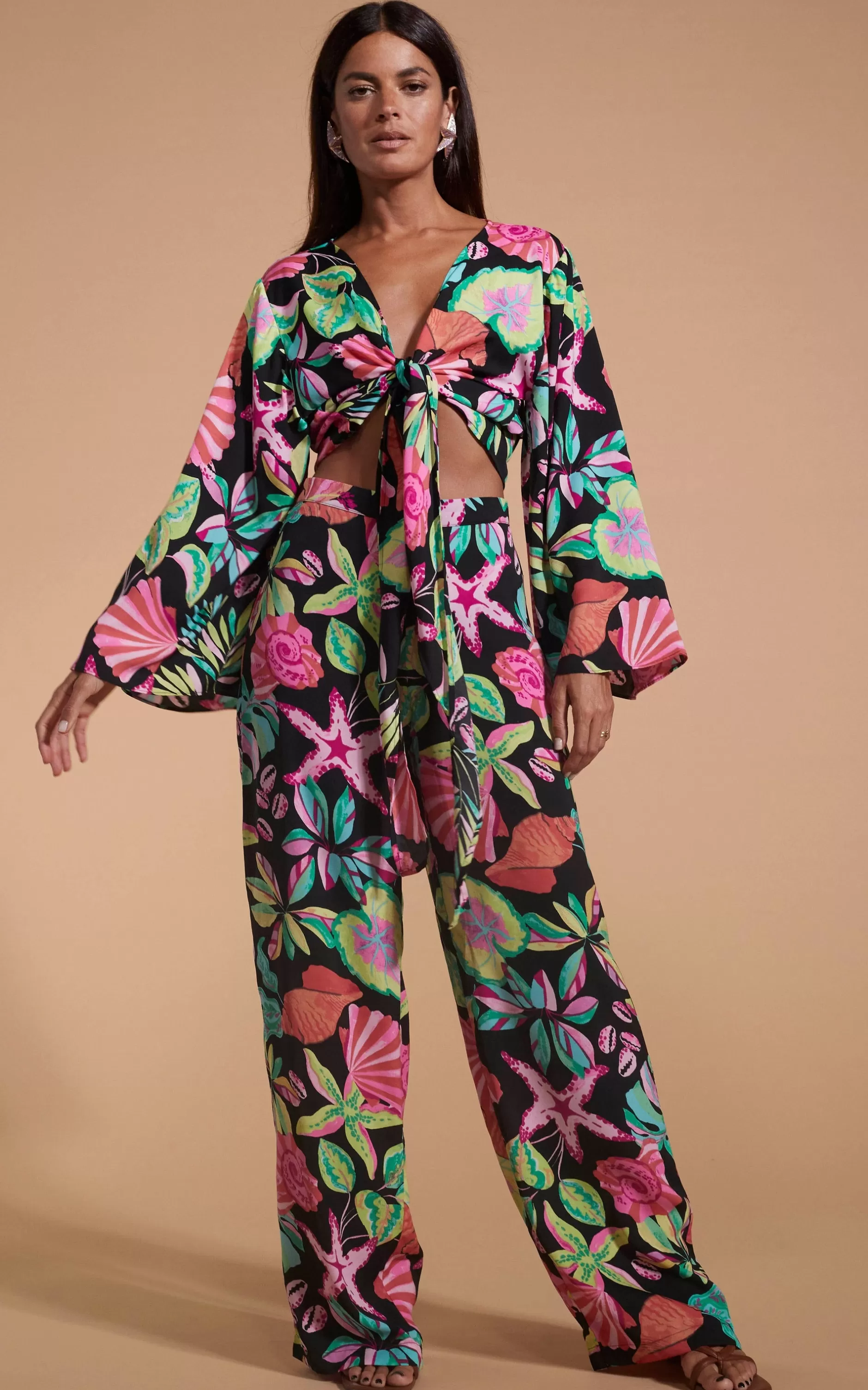 Dancing Leopard Takumi Top In Starfish>Women Tops