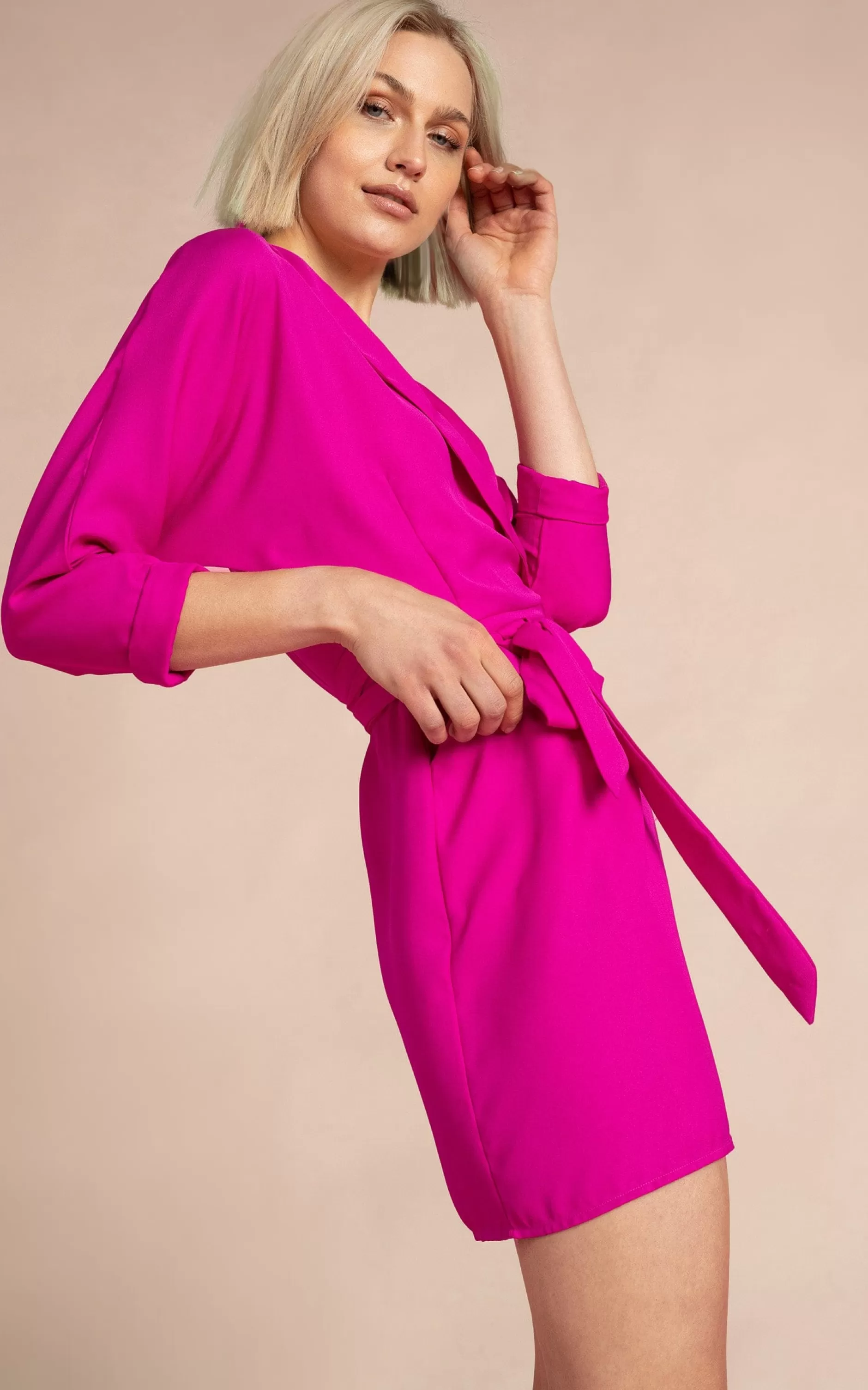 Dancing Leopard Valley Mini Dress In Magenta>Women Dresses