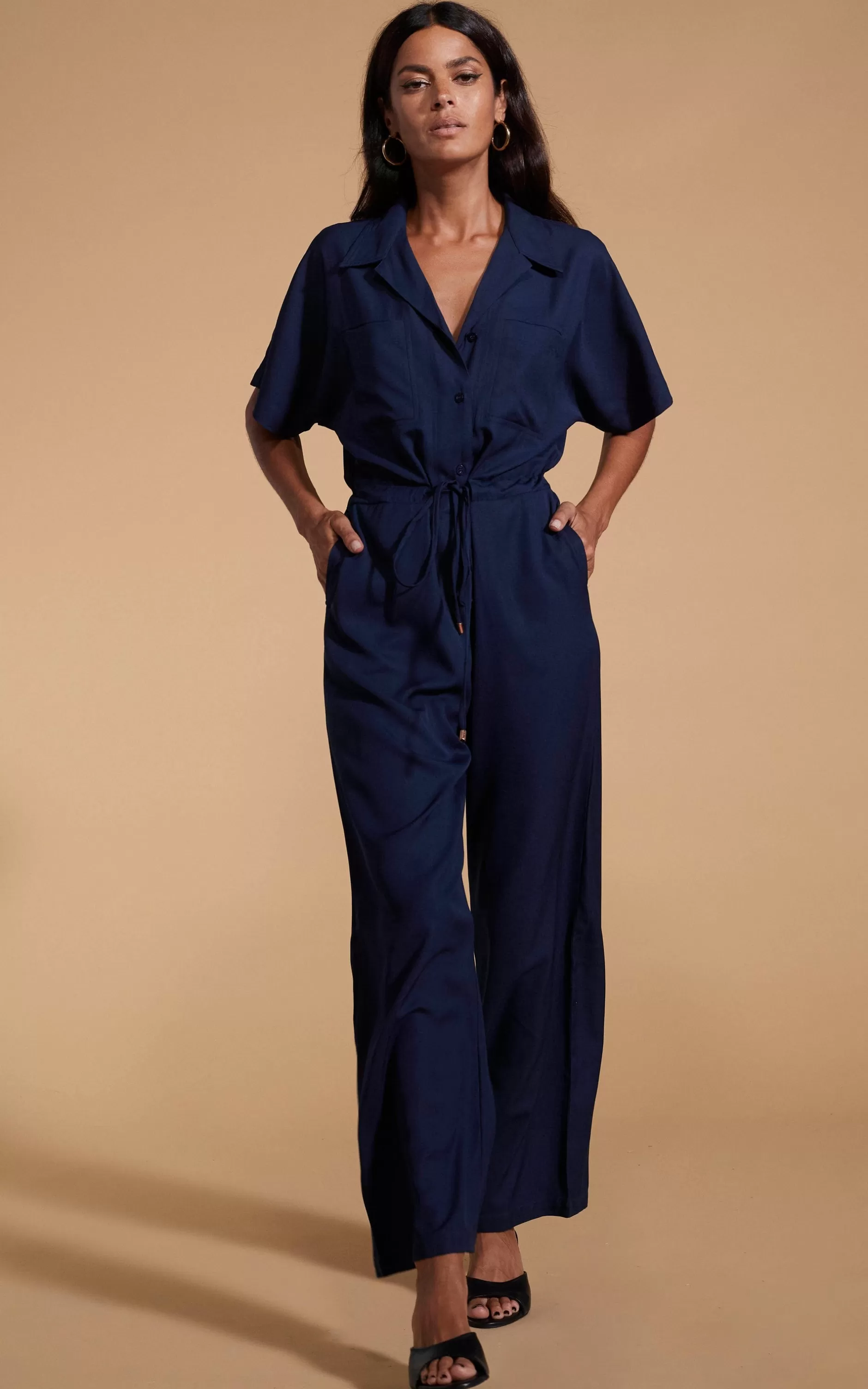 Dancing Leopard Zeta Jumpsuit In Navy>Women Jumpsuits
